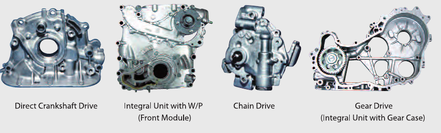 Oil pump drive systems