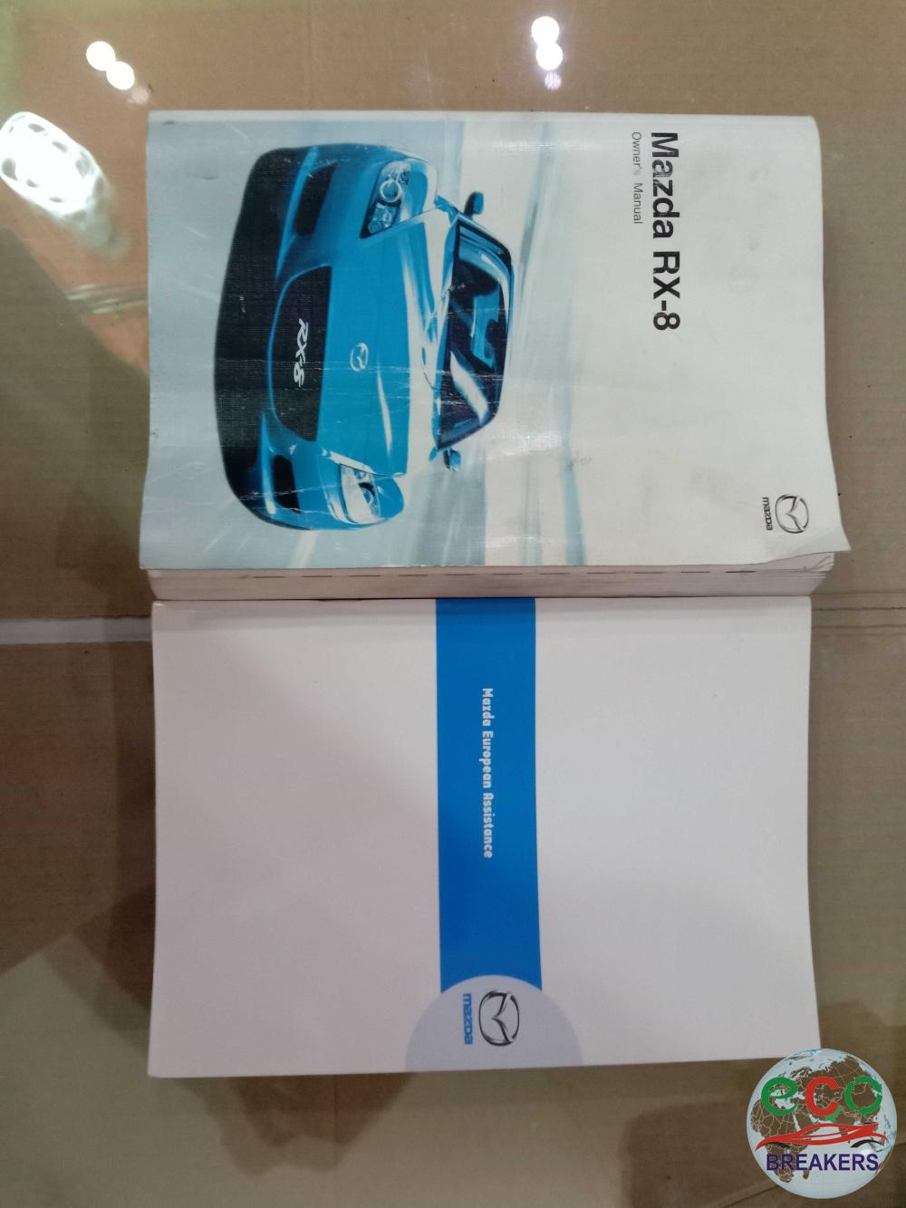 Mazda RX8 MK1 192PS SE17 04 REG SE17N200 Owners Manual Wallet Handbook 2.6 2616 cc Petrol 13B 5 Speed Manual 2 Door Coupe