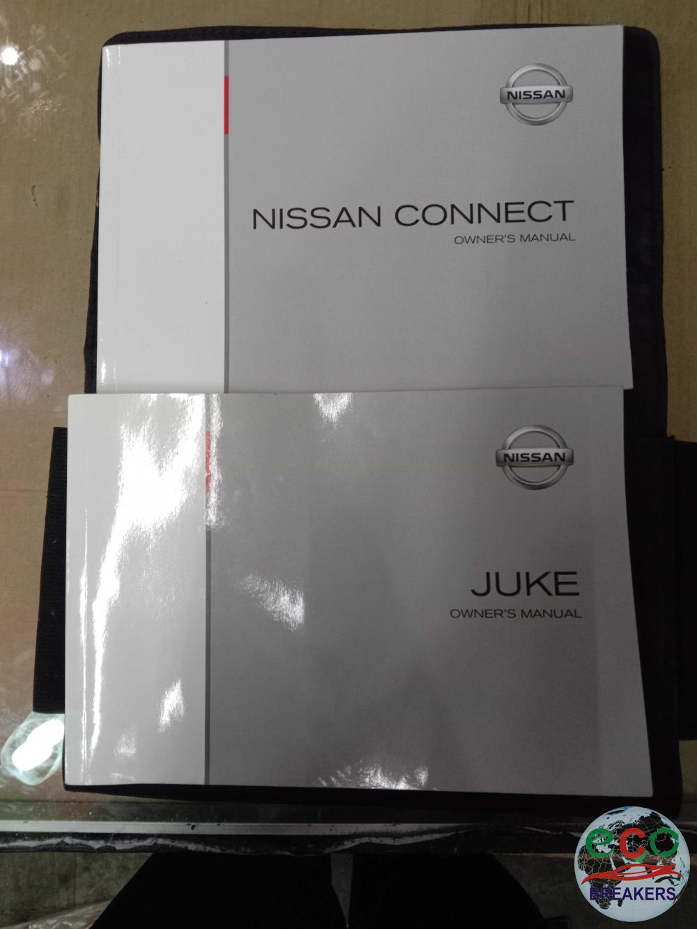 Nissan Juke MK1 F15 DCI TEKNA Owners Manual Wallet Handbook 1.5 1461 cc Diesel K9K636 K9K 636 6 Speed Manual 5 Door Hatchback