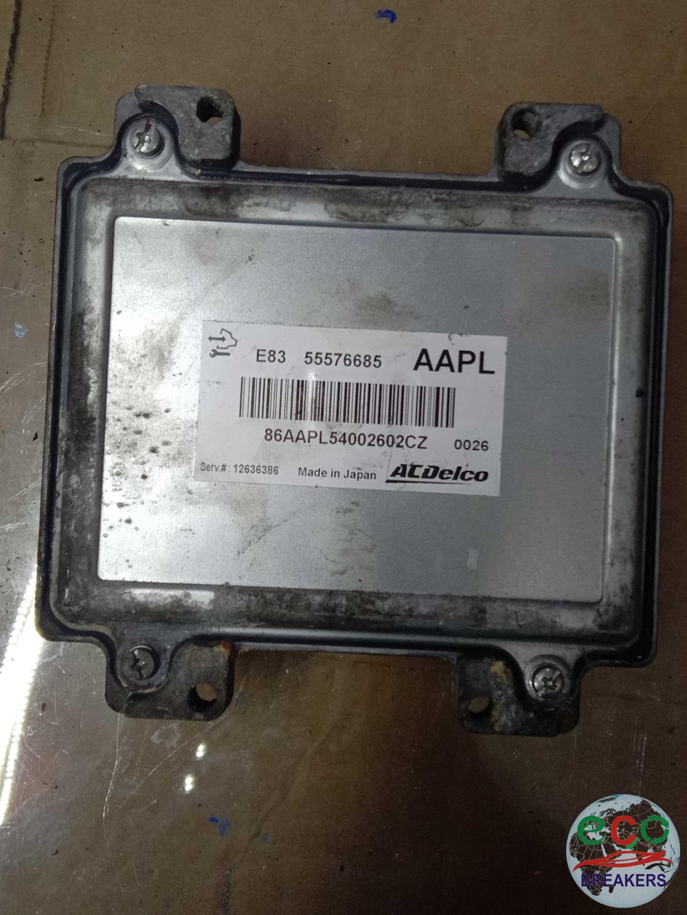 Opel Vauxhall Corsa D MK3 4400 Energy 0SDL68E 63 REG 83bph 9AB68 Engine Control Unit Ecu 1.2 i 1229 Petrol A12XER 5 Speed Manual 5 Door Hatchback