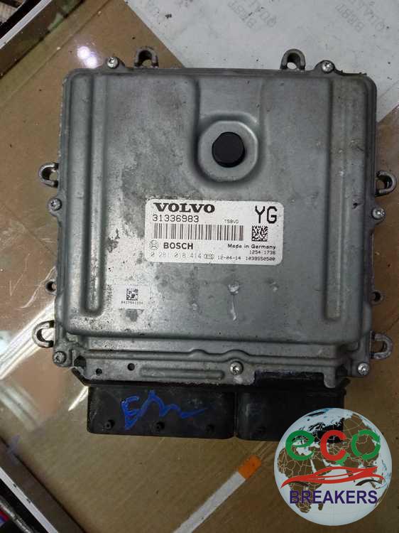 Volvo V40 MK3 515 D3 R Design 13 REG EURO5 Engine Control Unit Ecu 2.0 1984 cc Diesel D5204T6 D 5204 T6 6 Speed Manual 5 Door Hatchback