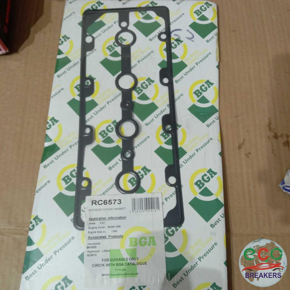 Fiat 500 MK1 3P 312 Rocker Cover Gasket 1.4 i 1368 cc Petrol 169A3.000 6 Speed Manual 3 Door Hatchback