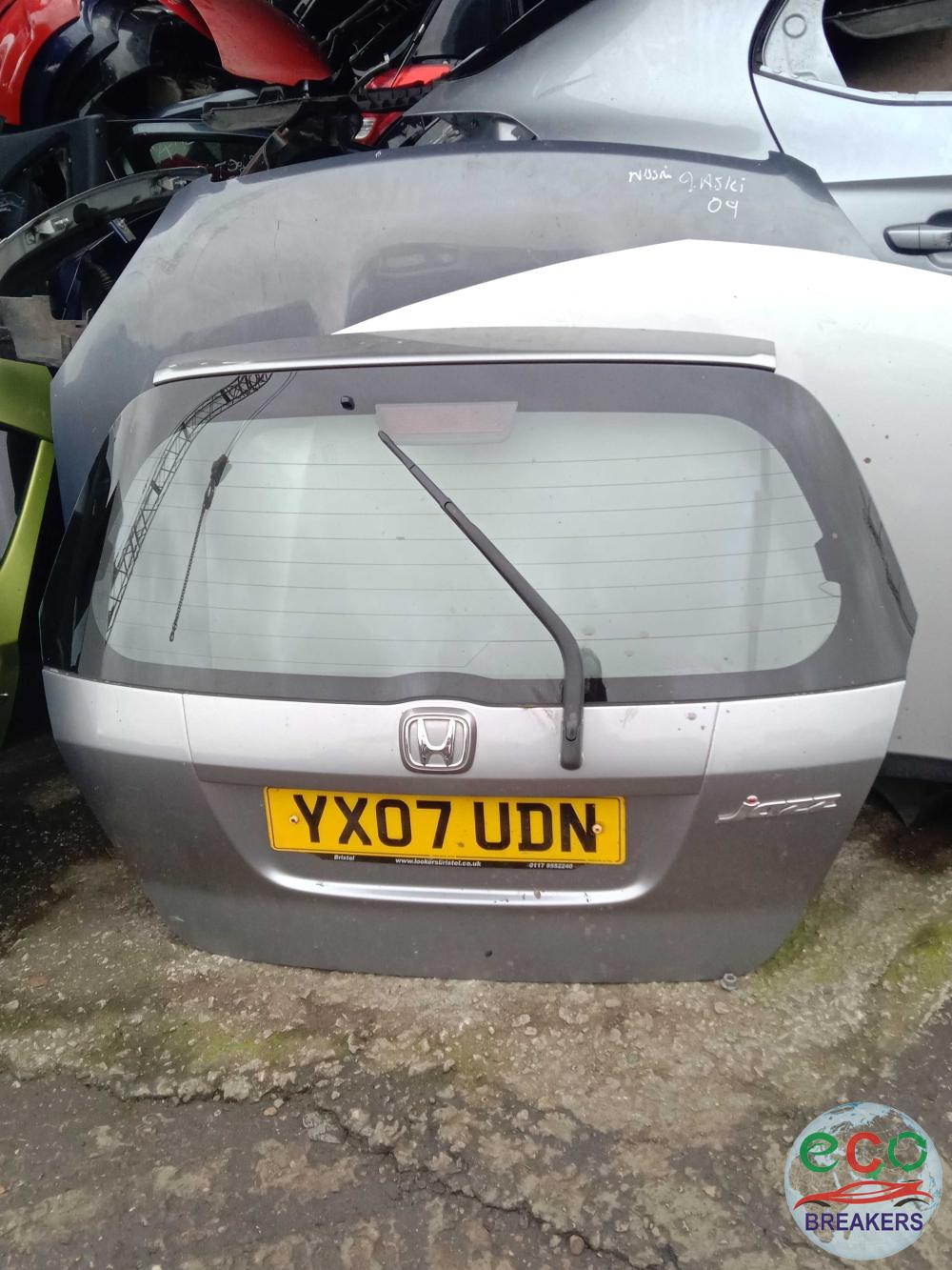 Honda Jazz MK2 GD189 7S2 SPORT 07 REG 82bph Tailgate Bootlid Bare 1.3 1339 cc Petrol L13A1 CVT 5 Door Hatchback