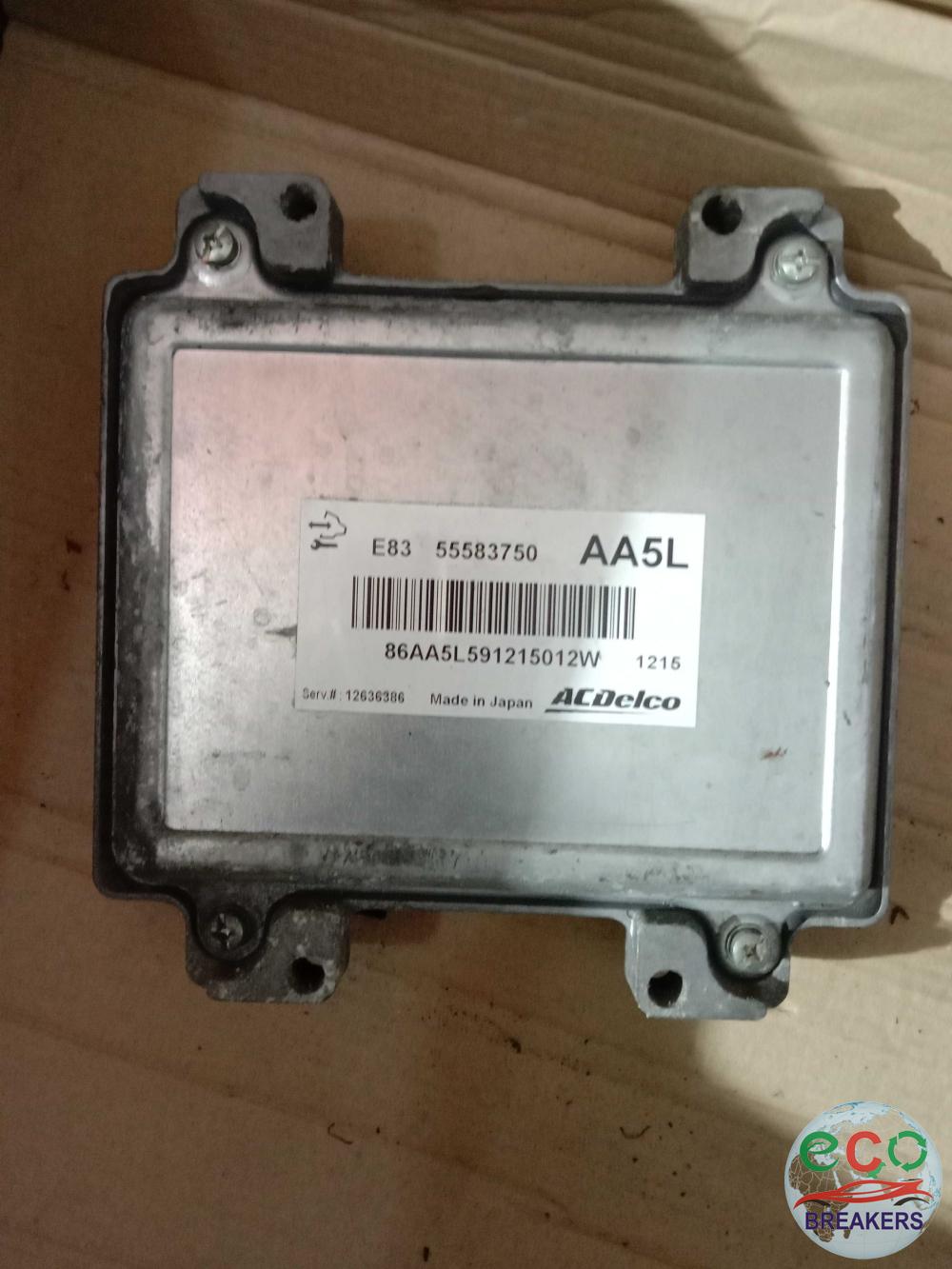 Opel Vauxhall Corsa D MK3 4400 SXI AC 0SDL68E 9AS68 63 Reg Engine Control Unit Ecu 1.4 i 1398 cc Petrol A14XER 5 Speed Manual 5 Door Hatchback