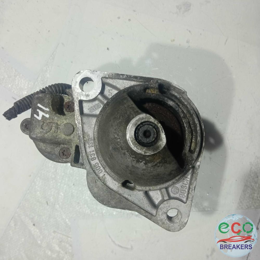 Nissan Micra MK2 K11U Active FL 51 Reg Starter Motor Assembly 1.0 i 998 cc Petrol CG10DE 5 Speed Manual 3 Door Hatchback