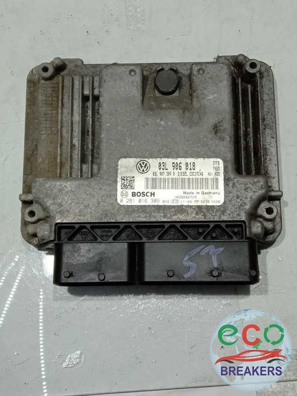 Audi A3 MK2 8P3 A5 S Line Sportback TDi 62 REG 140bph Engine Control Unit Ecu 2.0 1968 cc Diesel BKD CBAB CFFB CLJA 6 Speed Manual 5 Door Hatchback