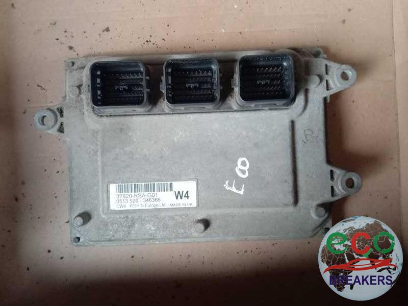 Honda Civic MK8 FN13 Engine Control Unit Ecu 1.8 i 1799 cc Petrol R18A2 6 Speed Manual 3 Door Hatchback