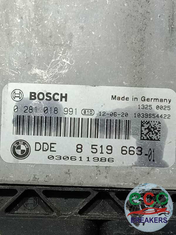 Mini Hatch Cooper D MK2 SW3201 R56 62 REG 112bph Engine Control Unit Ecu 1.6 1598 cc Diesel N47 C16 A N47C16U1 ( N47C16A ) 6 Speed Manual 3 Door Hatchback