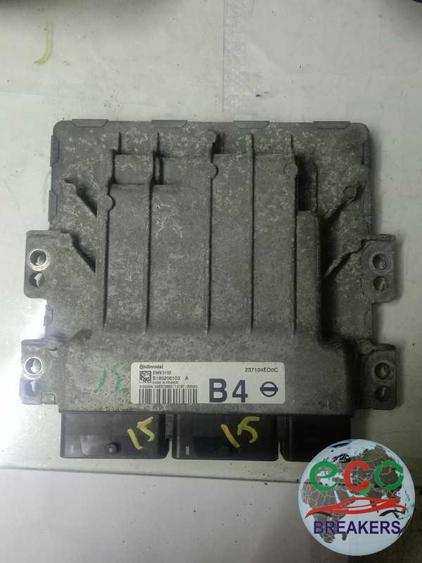 Nissan Qashqai MK2 J11U Acenta DIG-T 14 REG 113bph Engine Control Unit Ecu 1.2 i 1197 cc Petrol HRA2DDT 6 Speed Manual 5 Door Hatchback