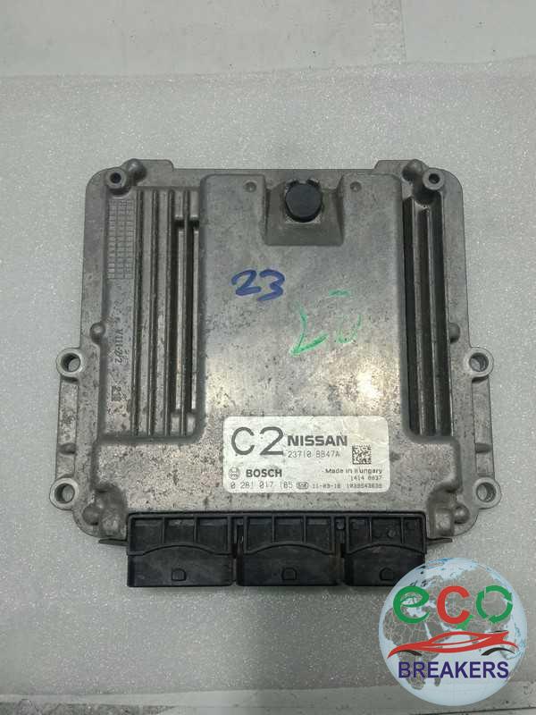 Nissan Qashqai MK1 Plus2 J10 Tekna DCI 11 REG 148bph Engine Control Unit Ecu 2.0 1994 cc Diesel M9R 6 Speed Automatic 5 Door Hatchback