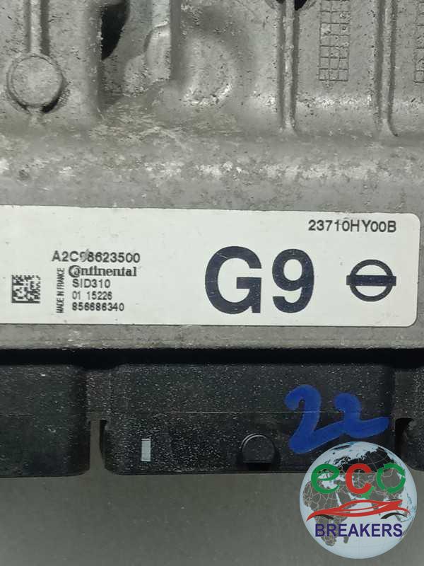 Nissan Juke MK1 F15U7 TEKNA DCI FL 16 REG 110bph Engine Control Unit Ecu 1.5 1461 cc Diesel K9K636 K9K 636 6 Speed Manual 5 Door Hatchback