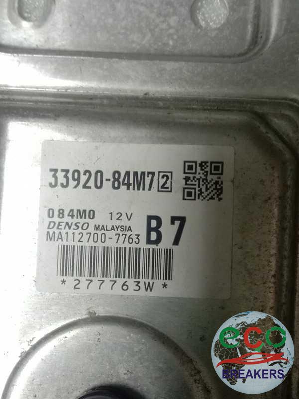Suzuki Celerio MK1 SZ2 AVK310 18 REG 67bph LFE42 Engine Control Unit Ecu 1.0 i 996 cc Petrol K10B 5 Speed Manual 5 Door Hatchback