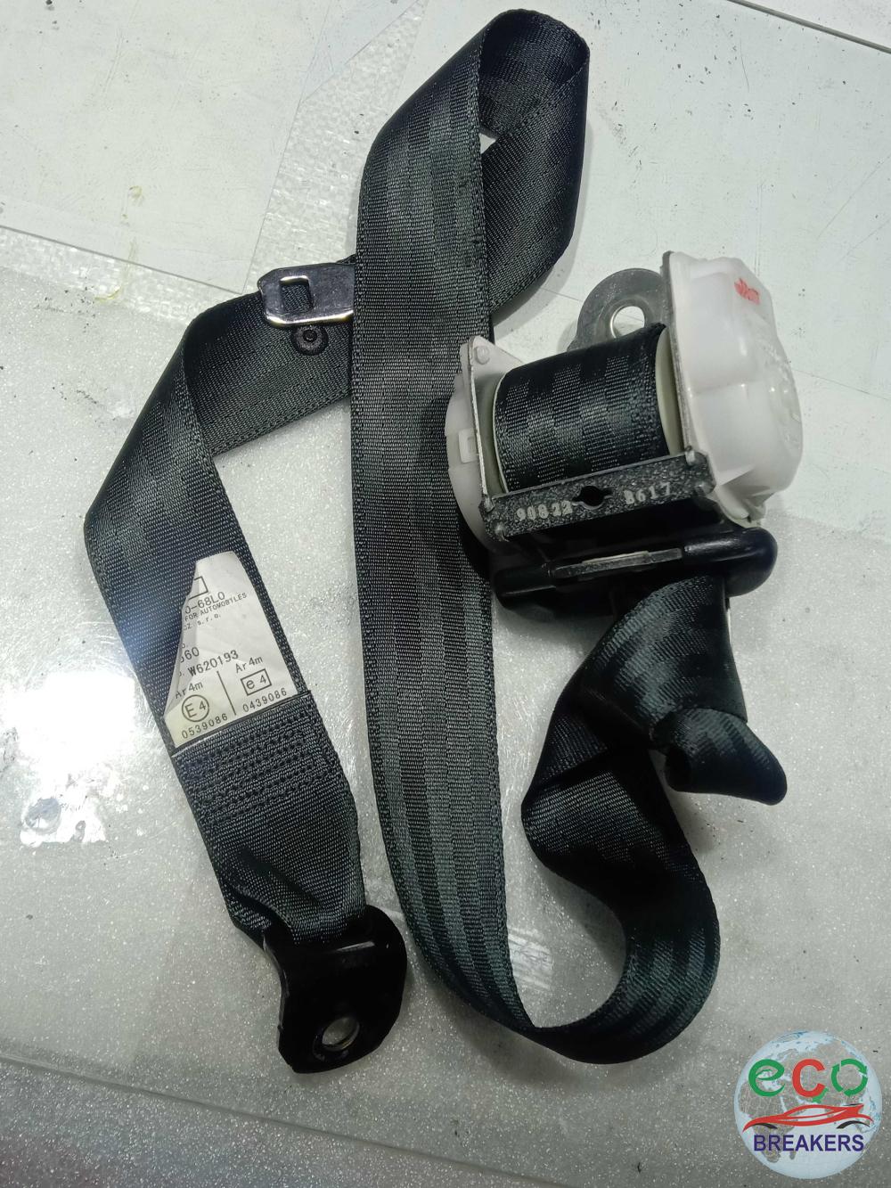 Suzuki Swift MK2 GLX ZC21 RS415 57 REG 99.9bph Seat Belt LEFT PASSENGER NEAR SIDE REAR NSR 1.5 i 1490 cc Petrol M15A 5 Speed Manual 5 Door Hatchback