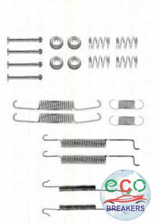 Audi A2 MK1 TDI SE 8ZX2 02 REG 74bph Brake Pad Fitting Kit Rear / Back 1.4 1422 cc Diesel AMF BHC 5 Speed Manual 5 Door Hatchback