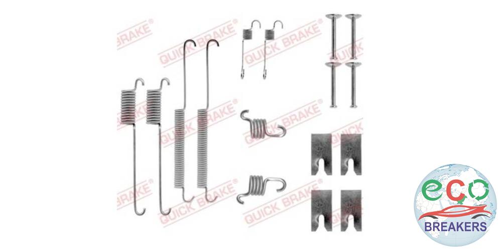 Ford Mondeo MK1 LX CDW162 89bph L Reg XGBB Brake Pad Fitting Kit Rear / Back 1.6 i 1597 cc Petrol L1F L1J 5 Speed Manual 5 Door Hatchback