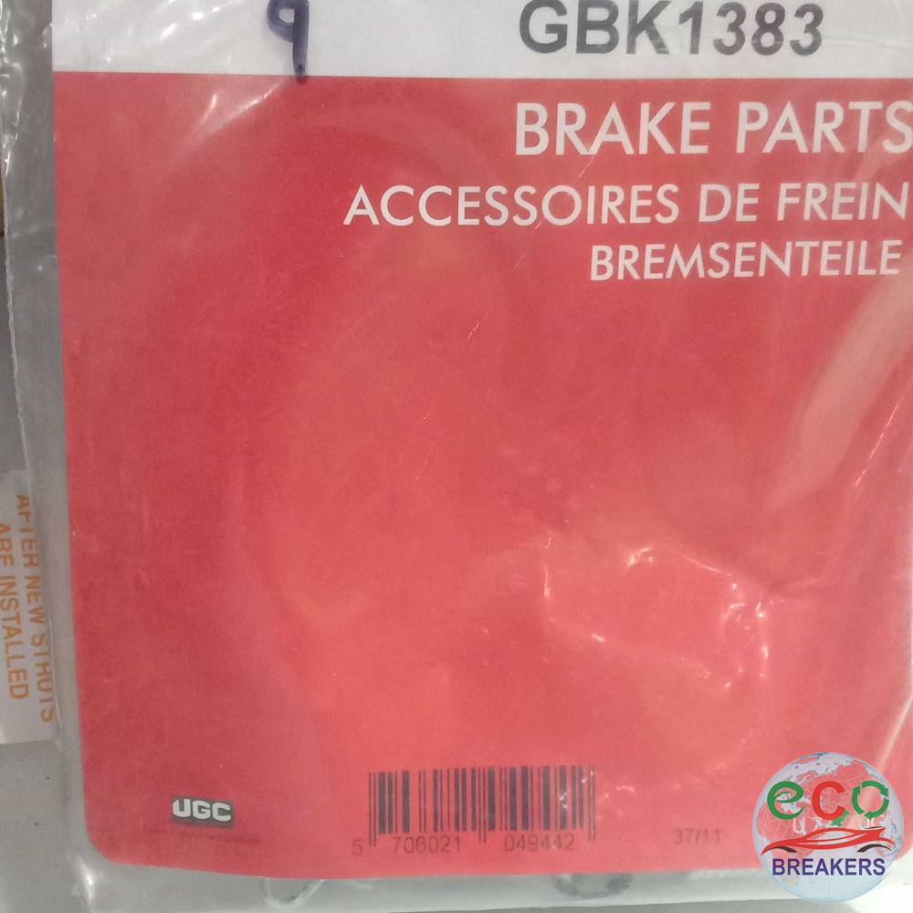 Ford KA MK1 BE146 RBXE 59bph T Reg Brake Pad Fitting Kit Rear / Back 1.3 hcs 1299 cc Petrol J4D J4K J4M J4N J4P J4S 5 Speed Manual 3 Door Hatchback