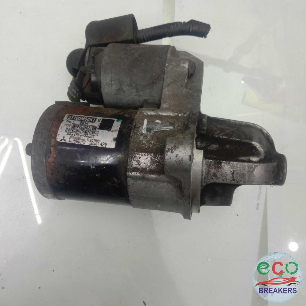 Nissan Pixo MK1 UA0A 59 Reg 1S001 67bph Starter Motor Assembly 1.0 i 0996 cc Petrol K10B 5 Speed Manual 5 Door Hatchback