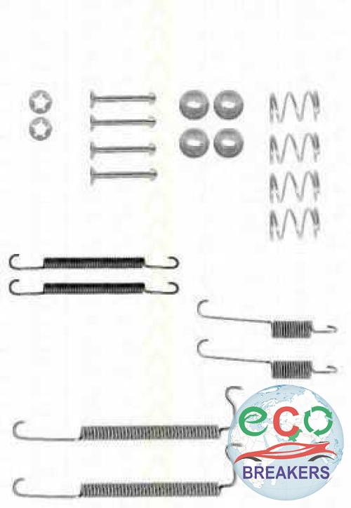 Opel Vauxhall Nova A MK1 SRI 81.9bph S93 Brake Pad Fitting Kit Rear / Back 1.4 1389 cc Petrol C14SE ( L48 ) / ( L48 ) C14SE 5 Speed Manual 3 Door Hatchback