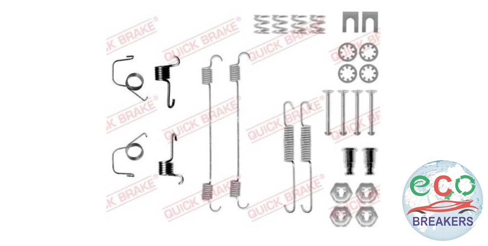 Peugeot 106 MK1 XTD M REG 50bph CK9B25 Brake Pad Fitting Kit Rear / Back 1.4 1360 cc Diesel K9Y (TUD3Y) K9Y ( TUD3Y ) 5 Speed Manual 3 Door Hatchback