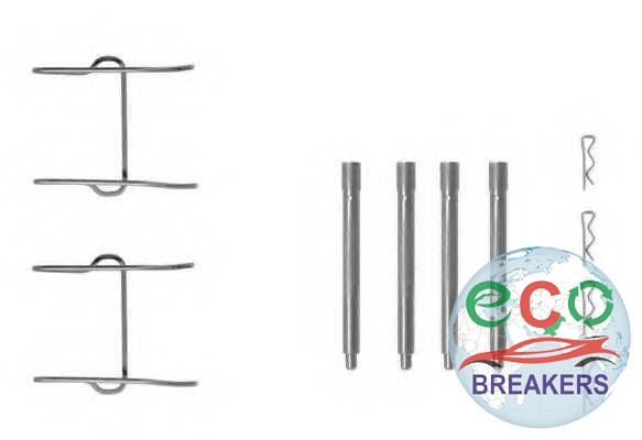 Peugeot 406 MK1 8F 51 Reg LX FAMILY HDI 110bph RHZF8 Brake Pad Fitting Kit Rear / Back 2.0 1997 cc Diesel RHZ (DW10ATED) 5 Speed Manual 5 Door Estate