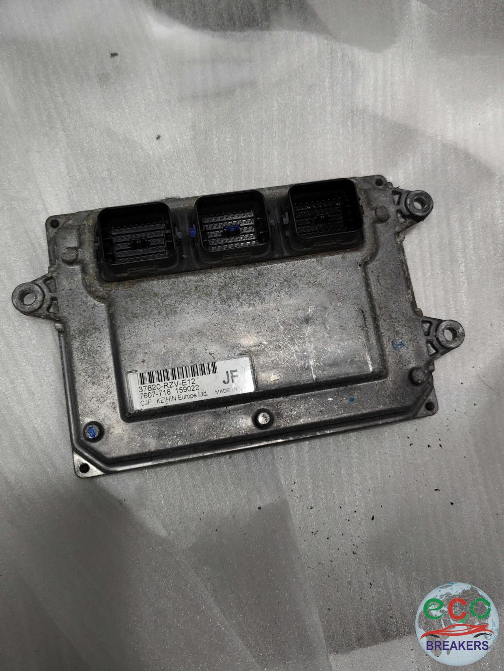 Honda CRV MK3 RE578 7U02 I-VTEC EX 57 REG 147.5bph Engine Control Unit Ecu 2.0 i 1997 cc Petrol R20A2 6 Speed Manual Estate