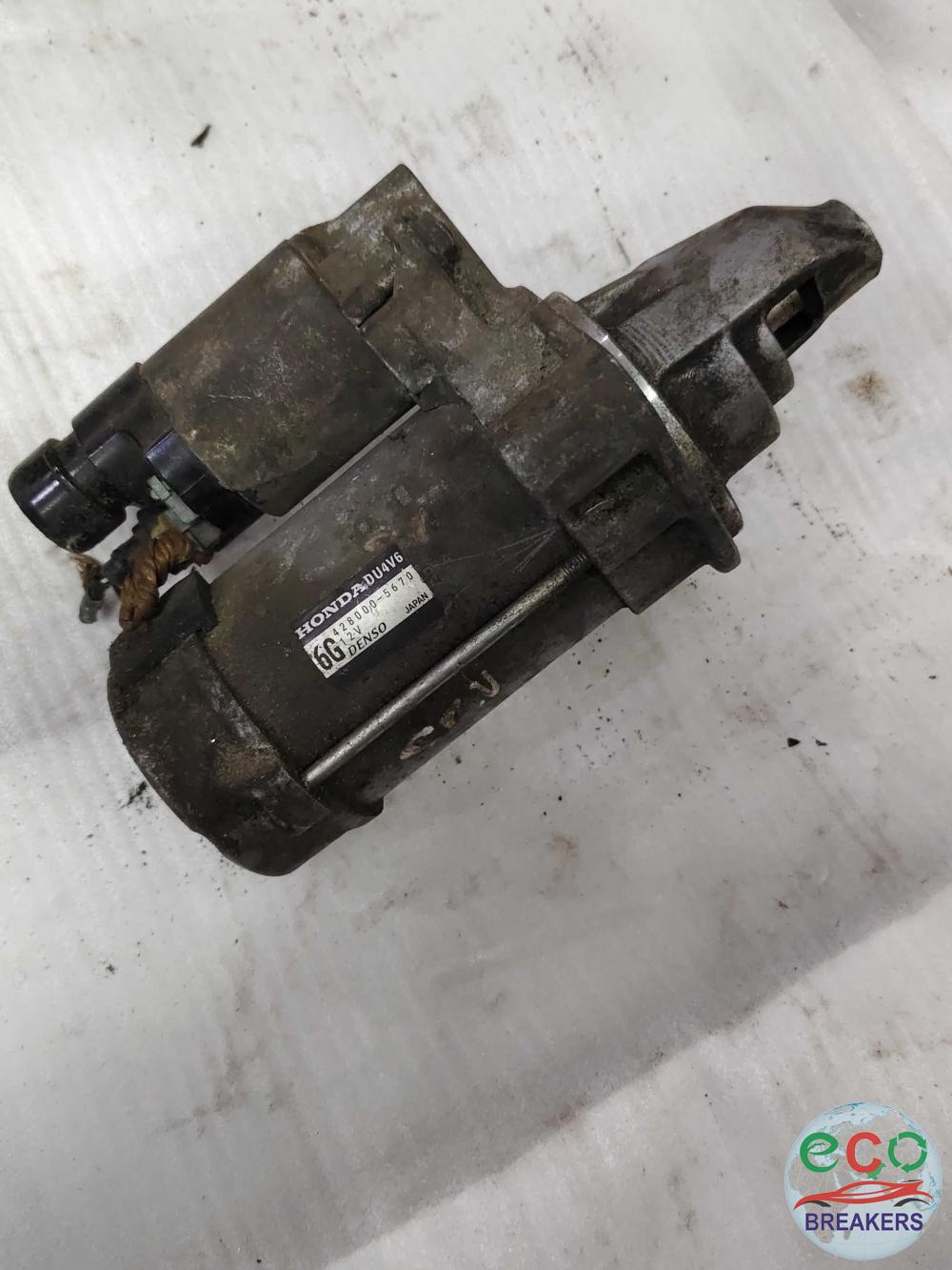 Honda Accord MK8 CW3 BC20 I-DTEC EX 10 Reg 148bph Starter Motor Assembly 2.2 2199 cc Diesel N22B1 6 Speed Manual 5 Door Estate