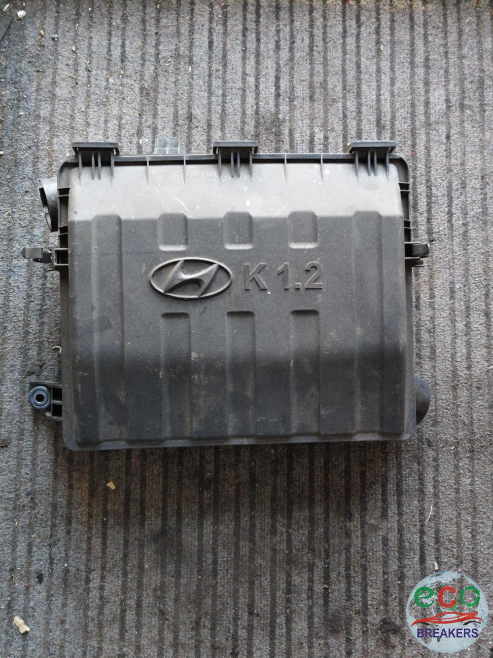 Hyundai I10 MK2 A851CL 1A SE 65 Reg 86bph Air Filter Box Assembly 1.2 i 1248 cc Petrol G4LA-K3 5 Speed Manual 5 Door Hatchback