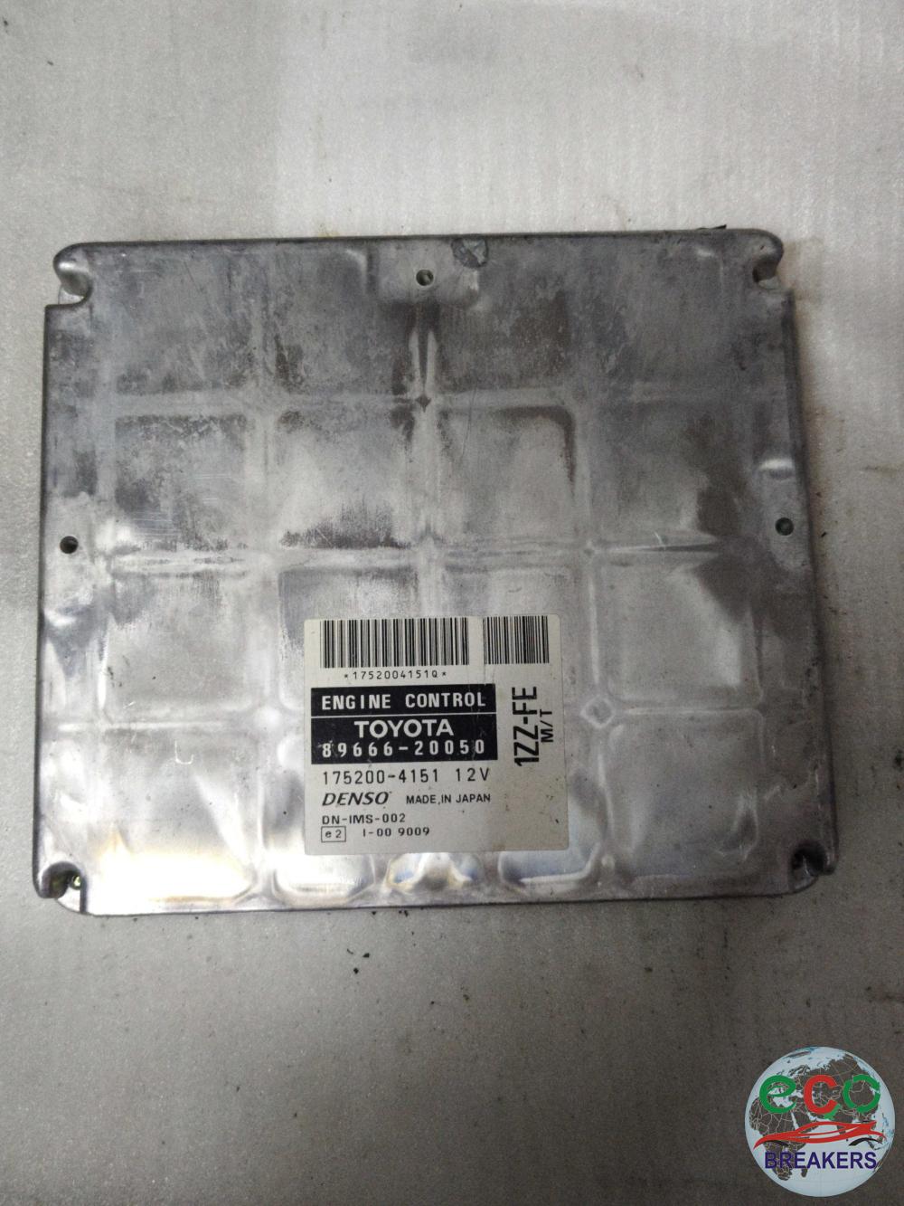 Toyota Celica MK7 ZZT230 VVTI FC20 53 Reg 140bph Engine Control Unit Ecu 1.8 i 1794 cc Petrol 1ZZ-FE 1ZZFE 6 Speed Manual 2 Door Coupe