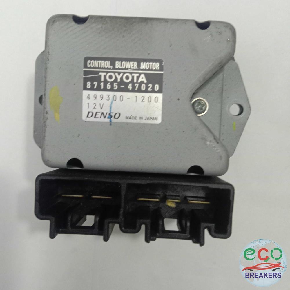 Toyota Prius MK2 NHW20 FD11 06 REG 77bph T3 VVT-I Heater Blower Motor Relay 1.5 1497 cc Petrol 1NZFXE 1NZ-FXE CVT 5 Door Hatchback