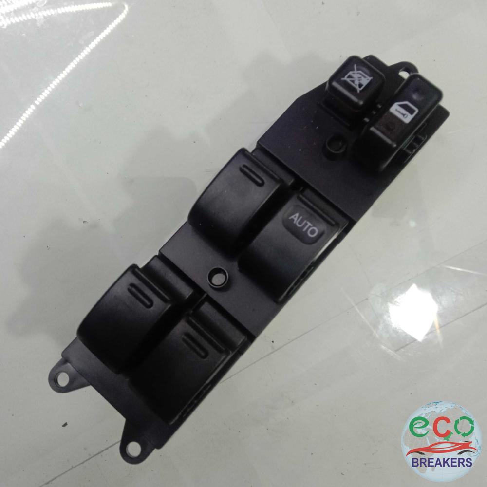 Toyota Yaris Verso MK1 NCP20 Window Winder Regulator Master Switch 1.3 1299 cc Petrol 2NZ-FE / 2NZFE 4 Speed Automatic 5 Door Estate