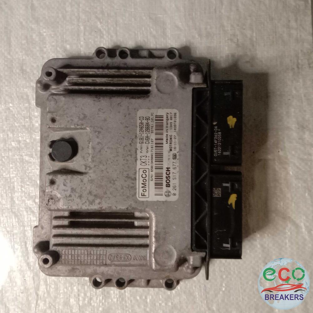 Ford Focus MK3 C346 Engine Control Unit Ecu 1.0 i 0998 cc Petrol M1DA / M2DA 6 Speed Manual 5 Door Hatchback