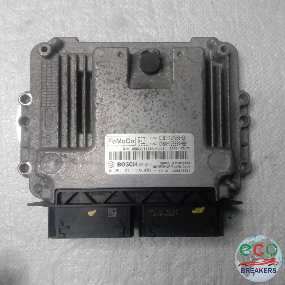 Ford Focus MK3 C346 Engine Control Unit Ecu 1.0 i 0998 cc Petrol M1DA / M2DA 6 Speed Manual 5 Door Hatchback