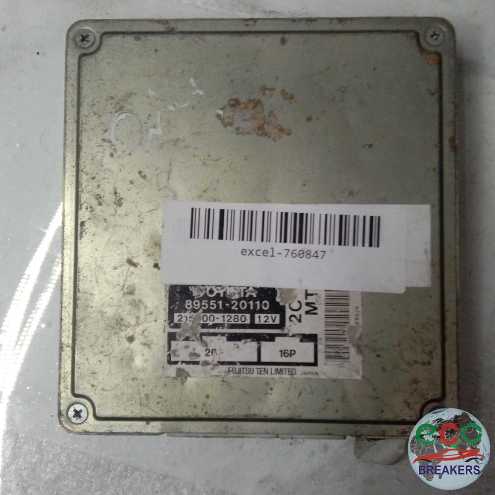 Toyota Carina E CT190 Engine Control Unit Ecu 2.0 2000 cc Diesel 2CT 5 Speed Manual 5 Door Hatchback