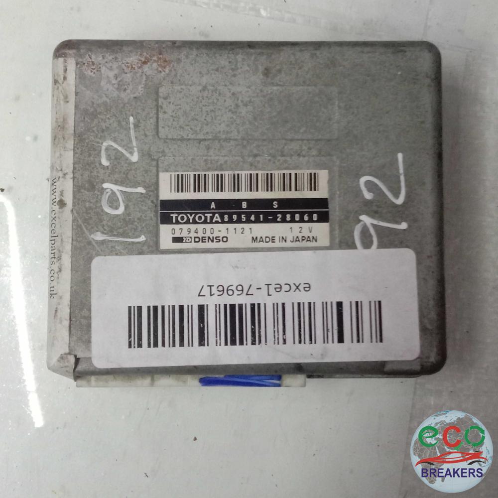 Toyota Previa MK1 TCR11 Skid Control Relay ECU Module 2.4 i 2438 cc Petrol 2TZ-FE / 2TZFE 4 Speed Automatic Mpv