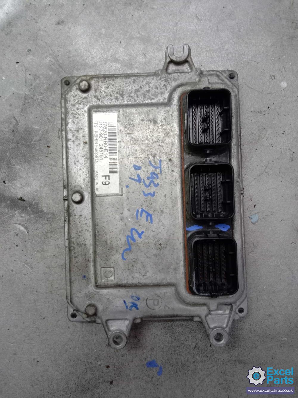 Honda Jazz MK3 GE Engine Control Unit Ecu 1.4 i 1339 cc Petrol L13Z1 5 Speed Manual 5 Door Hatchback