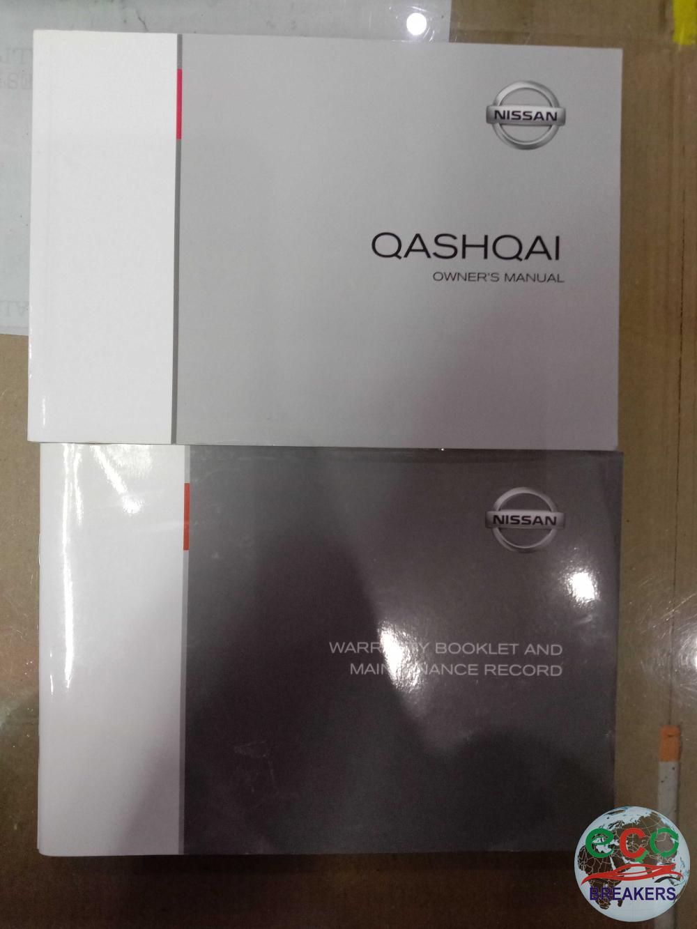 Nissan Qashqai MK2 J11 TEKNA DIG-T 64 REG 113bph Owners Manual Wallet Handbook 1.2 i 1197 cc Petrol HRA2DDT 6 Speed Manual 5 Door Hatchback