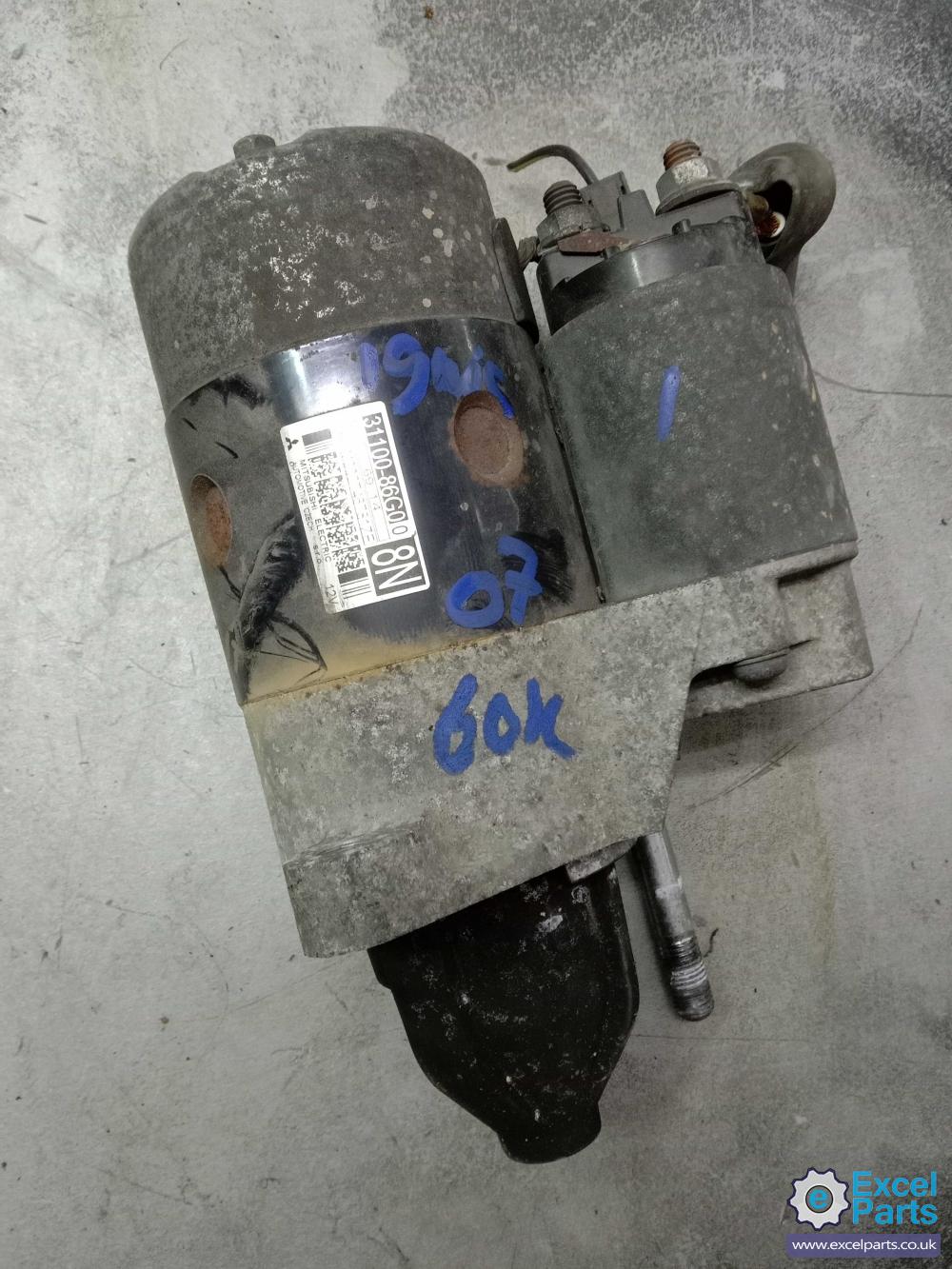 Suzuki Ignis MK2 GL MHX51S 91bph 57 Reg Starter Motor Assembly 1.3 1328 cc Petrol M13A 5 Speed Manual 