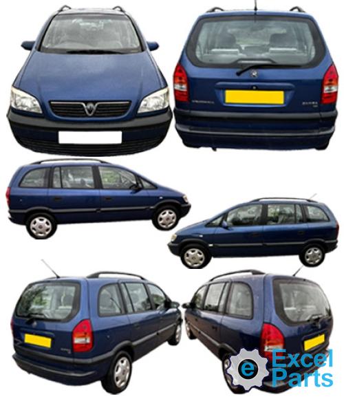 Vauxhall Zafira A MK1 TGF753 Airbag ECU 1.8 i 1796 cc Petrol Z18XE(2H9) 2000 - 2005 5 MTM 5 Door Mpv