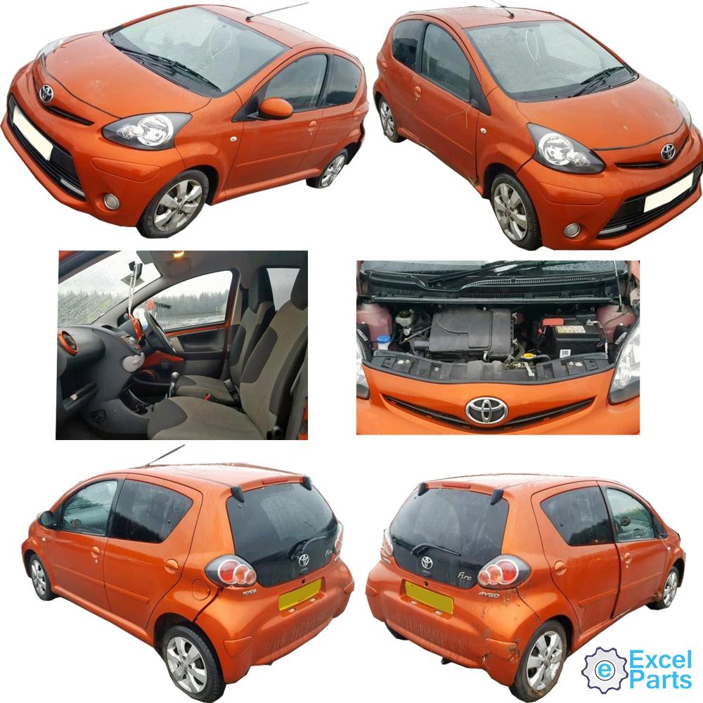 Toyota Aygo MK1 KGB10R Axle Beam 1.0 998 cc Petrol 1KR-FE / 1KRFE 2012 - 2014 5 MTM 5 Door Hatchback