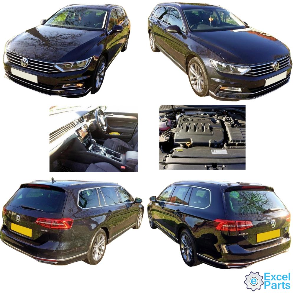 VW Passat GT MK7 Z3CZJ ECU 2.0 i 1968 cc Diesel CRLB / DBGA / DFGA 2014 - 2020 6 SP Auto 4 Door Saloon